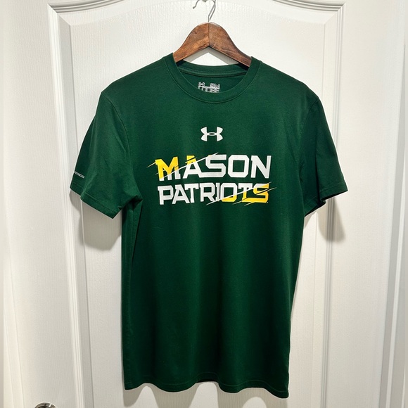 Under Armour George Mason University Green T-Shirt - Size: Small - Picture 1 of 11
